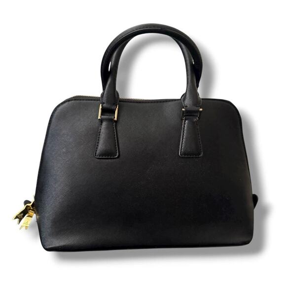 Vivienne Westwood Saffiano Leather Handbag with Orb Charm - Picture 2 of 8